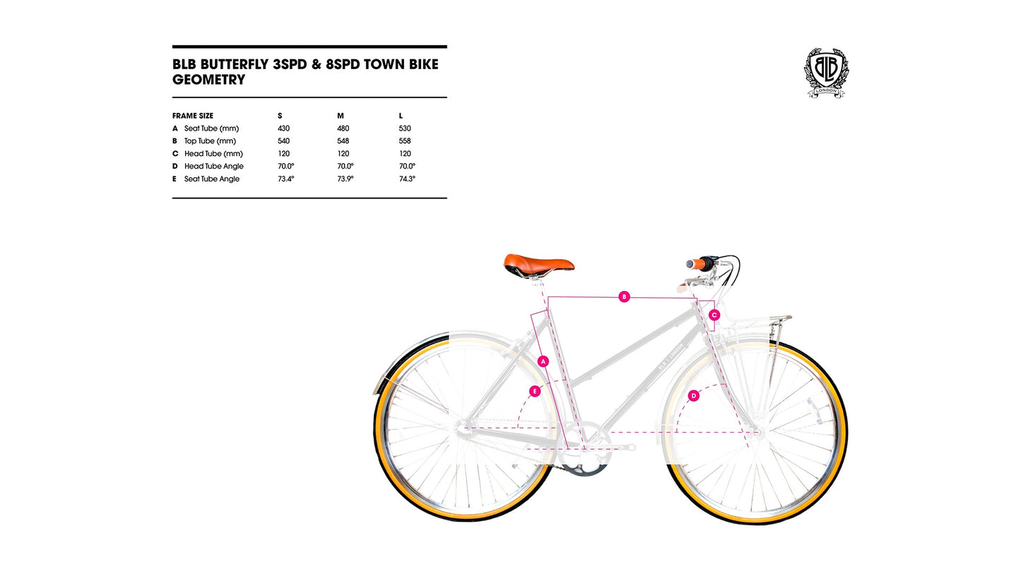 VCO2 - Vélo urbain BLB Butterfly