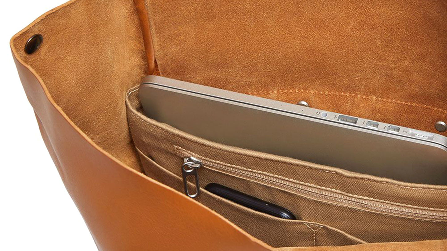 BROOKS - Sac à dos Pickwick en cuir