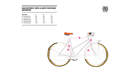 VCO2 - Vélo urbain BLB Butterfly
